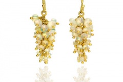 Opal Grapevine Earrings