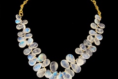 Blue Moonstone Briolet