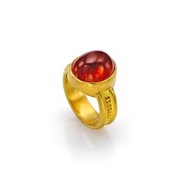 Spessartite Garnet Ring