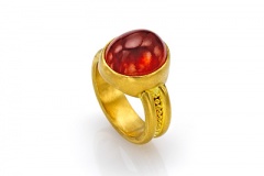 Spessartite Garnet Ring