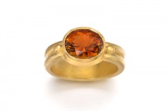 Cognac Tourmaline Ring